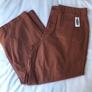 High Waist Flare Leg cropped Pant